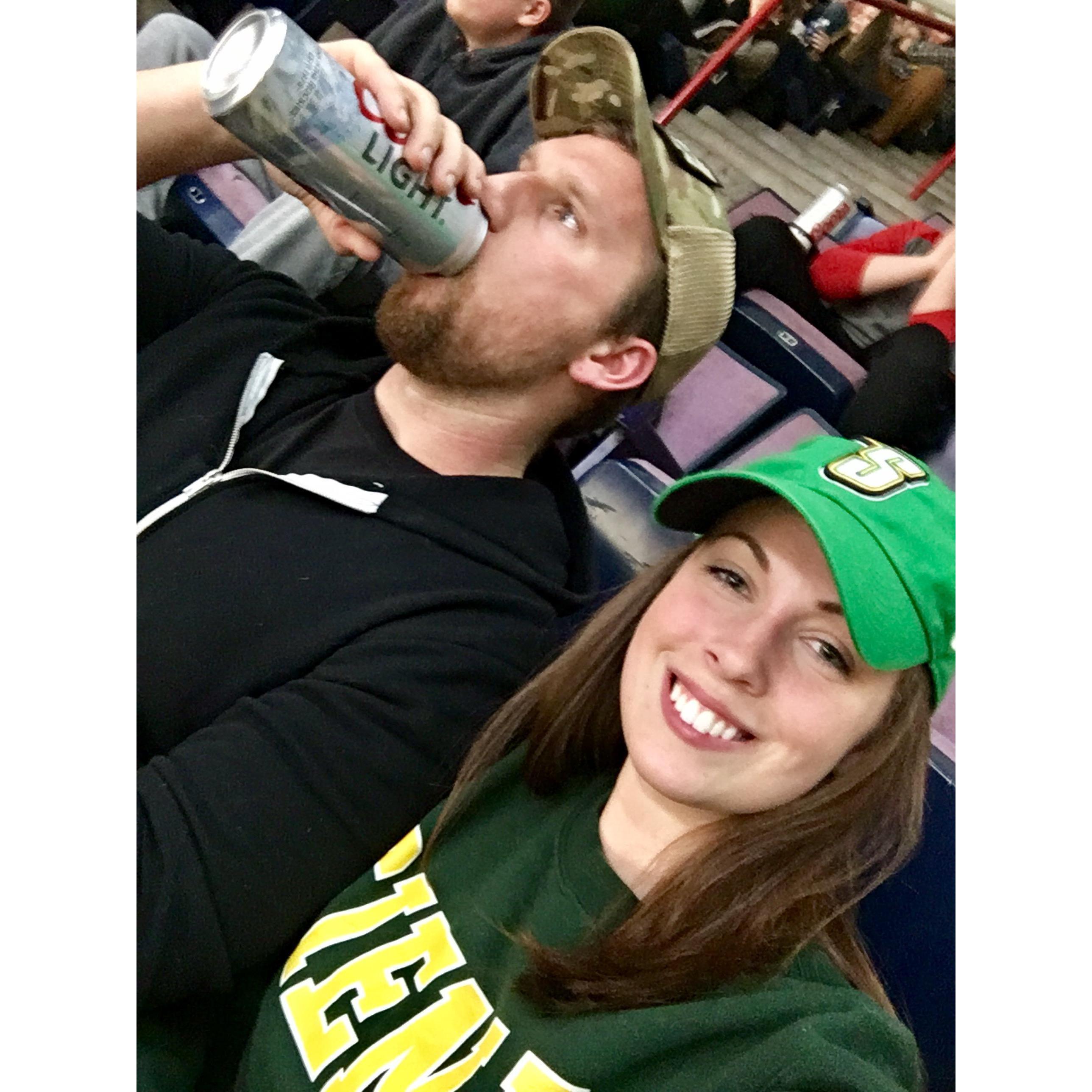 12.09.2017 Siena v UAlbany basketball game, also got a cat named Zoey!