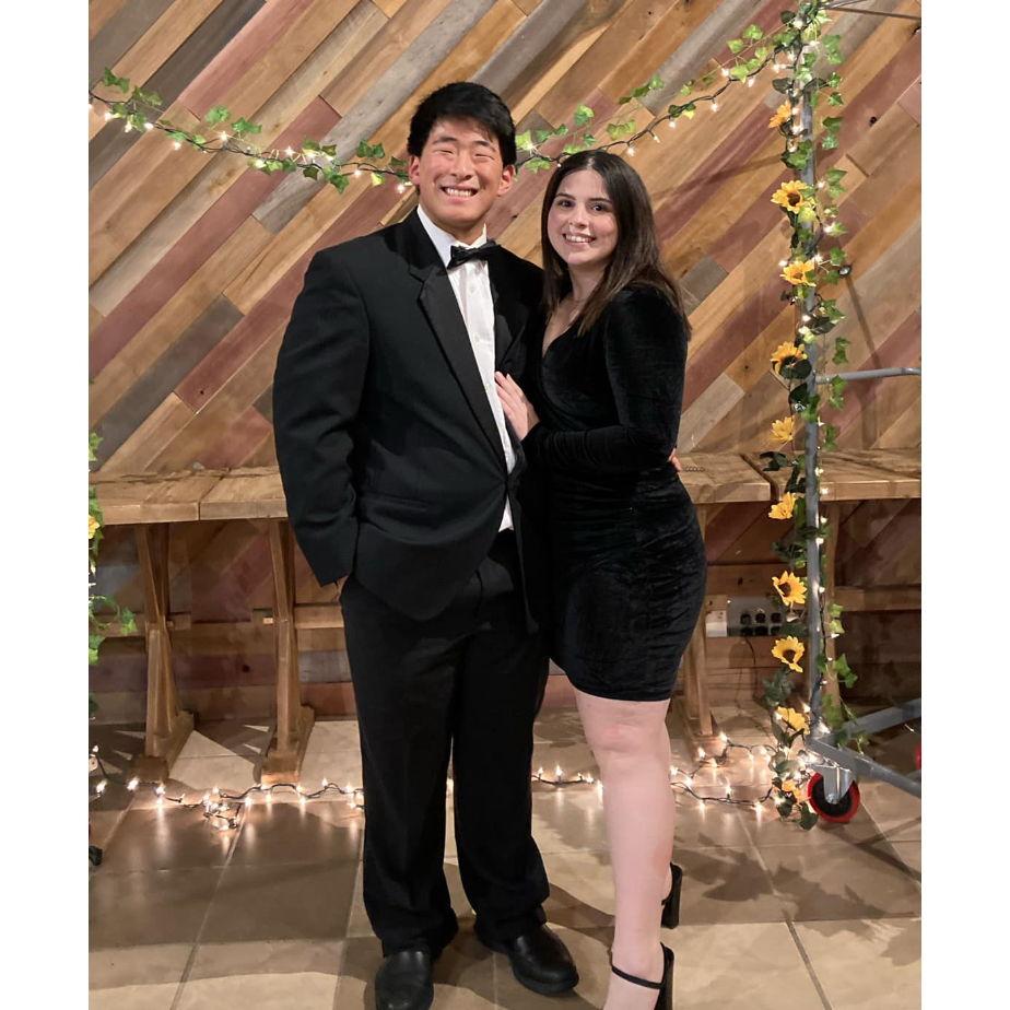 1st Band Banquet... Little did we know that we would be getting married in the exact same spot!