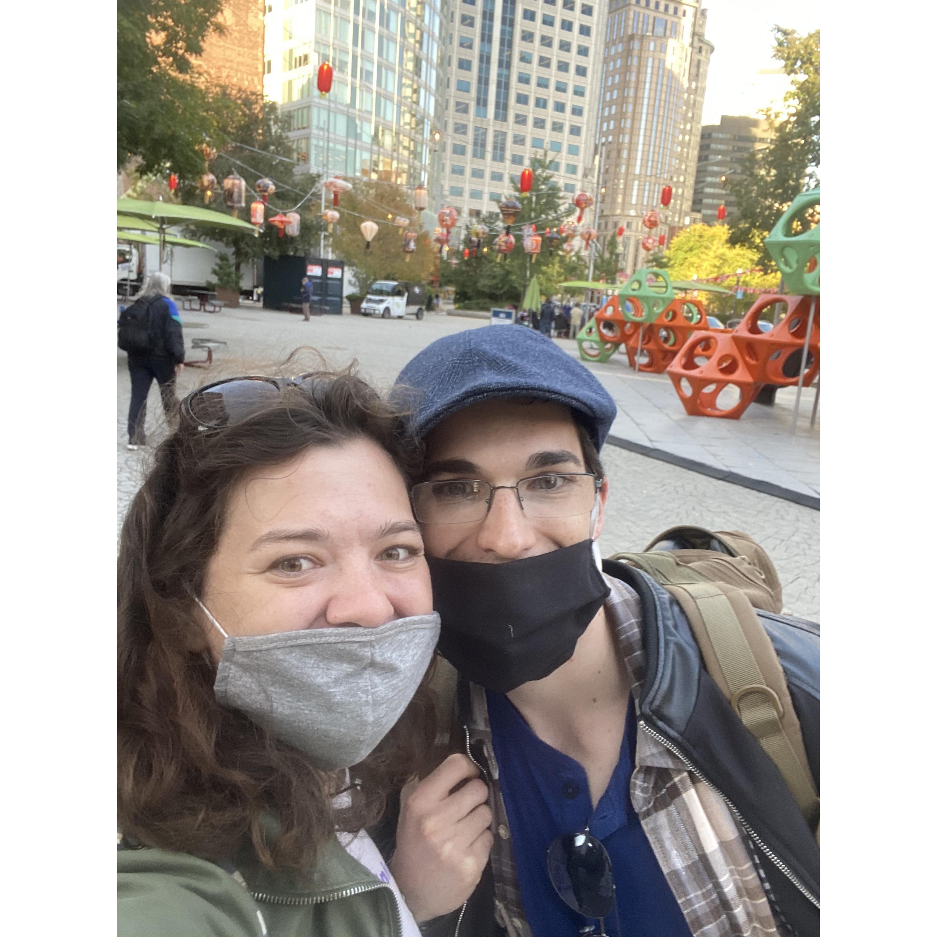 Our visit to Boston in Fall of 2020