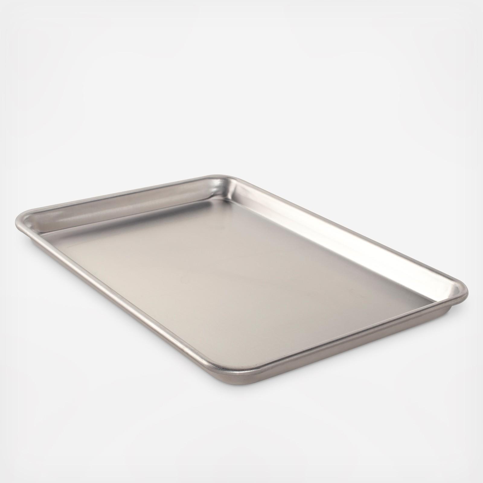 Nordic Ware Natural Jelly Roll Pan &, fits all standard Big Extra Large  Baking Sheet Pan, Silver