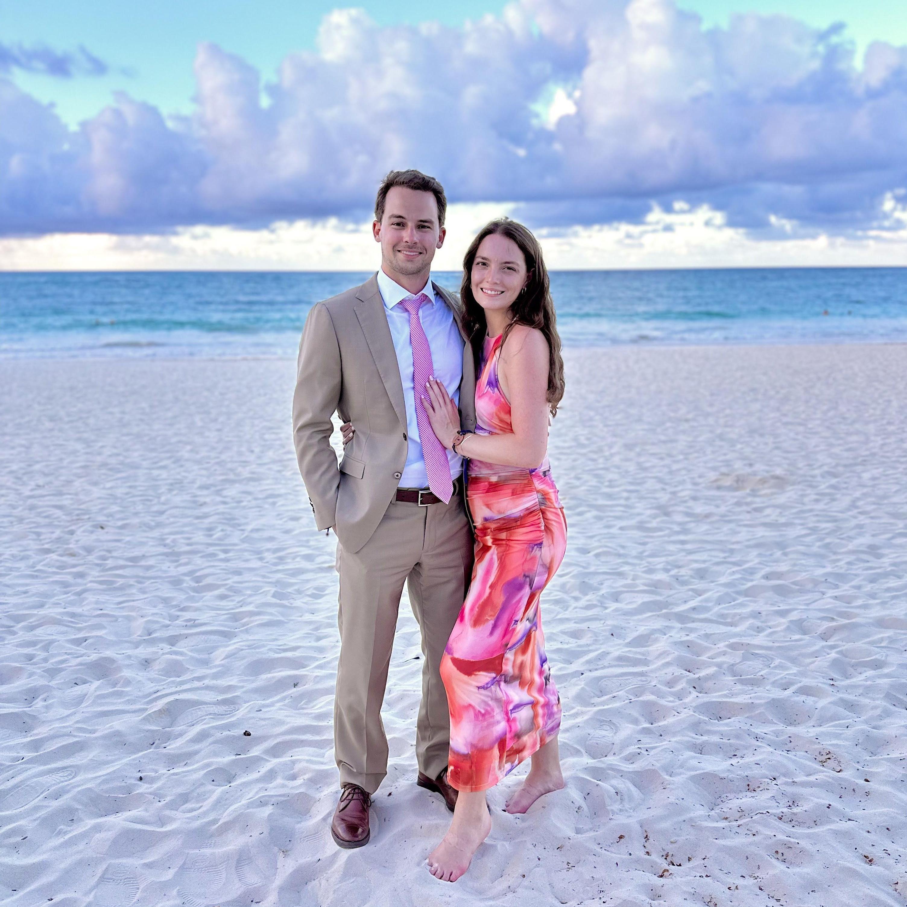 Beautiful beaches at the wedding in the Dominican Republic!
