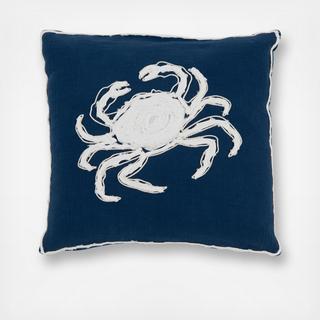 Beaufort Crab Pillow
