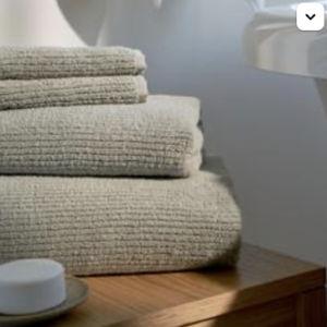 Soft Rib Cotton Bath Towel