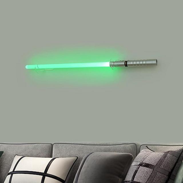 BYTOTU Lightsaber Wall Mount, Lightsaber Stand ,Suitable for Lightsaber Stand, Lightsaber Display Swords, Light Saber, Sword, Wall Bracket-transparent（1 sets）