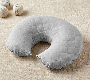 Gray Belgian Linen Boppy® Nursing & Infant Support Pillow & Slipcover