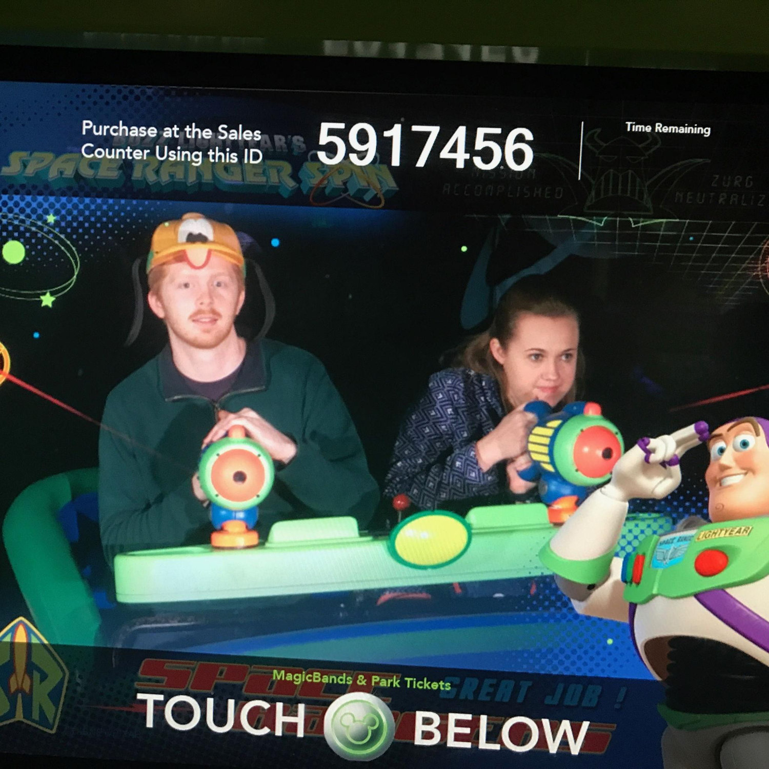 At Disney world for B.S. graduation trip, January 2019.