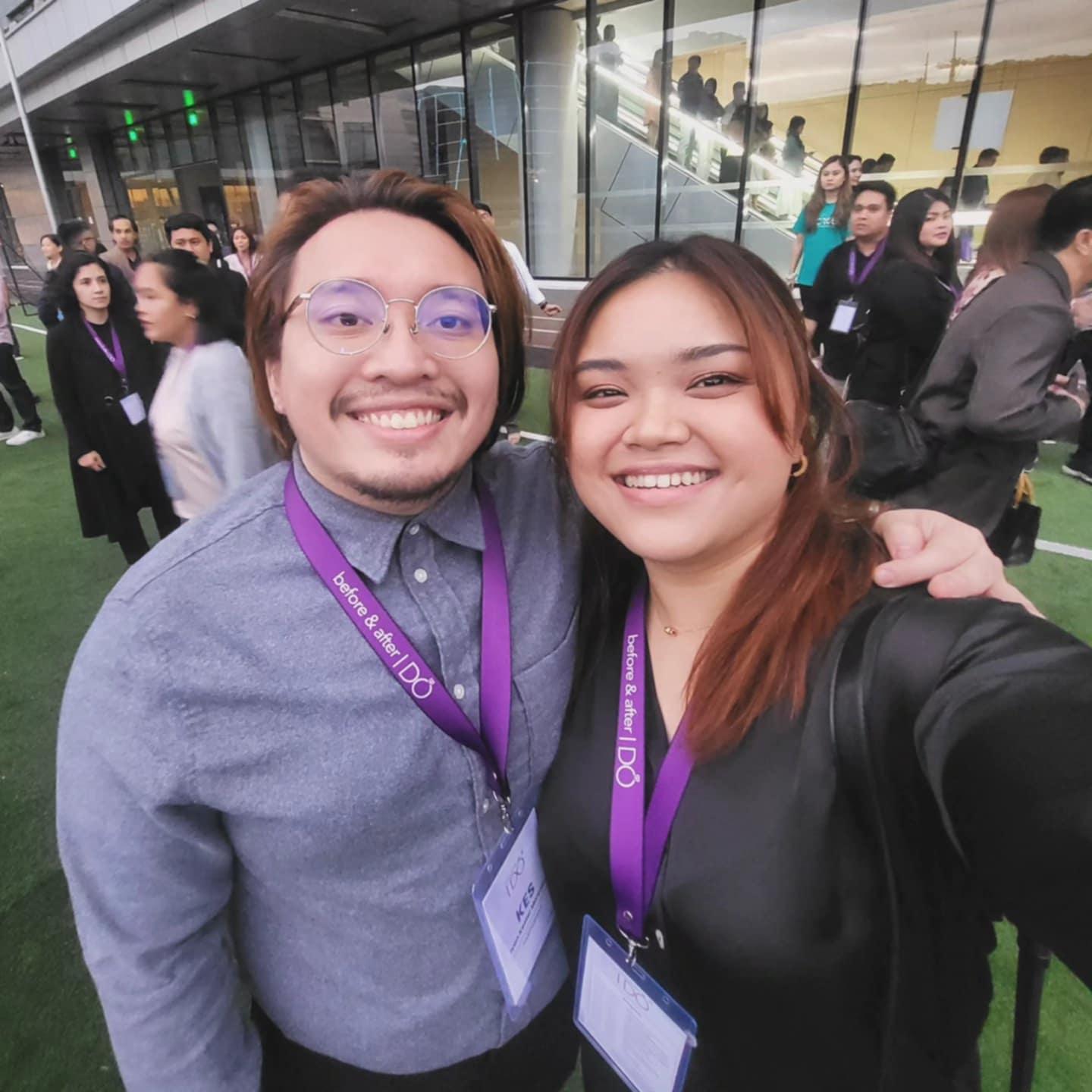 Attending before & after I DO at CCF main <3