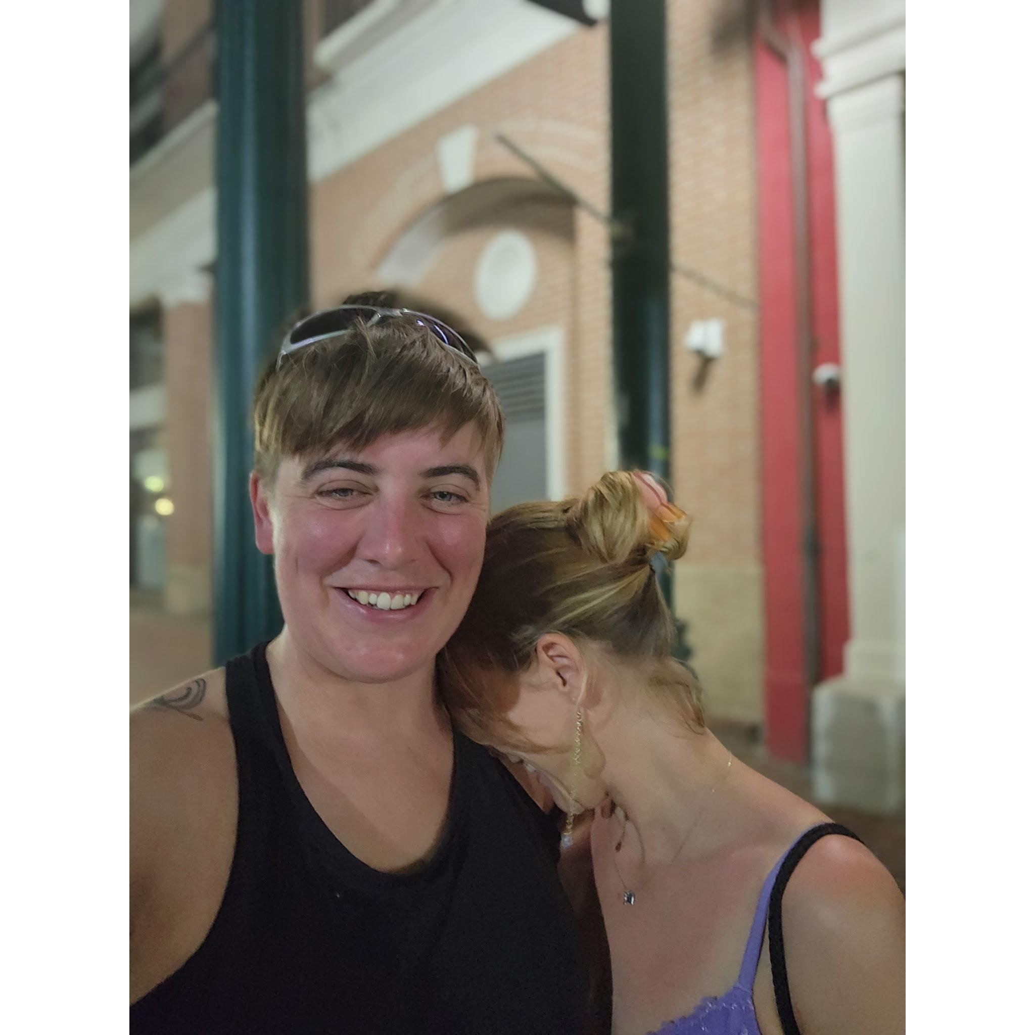 Out on the town in New Orleans!