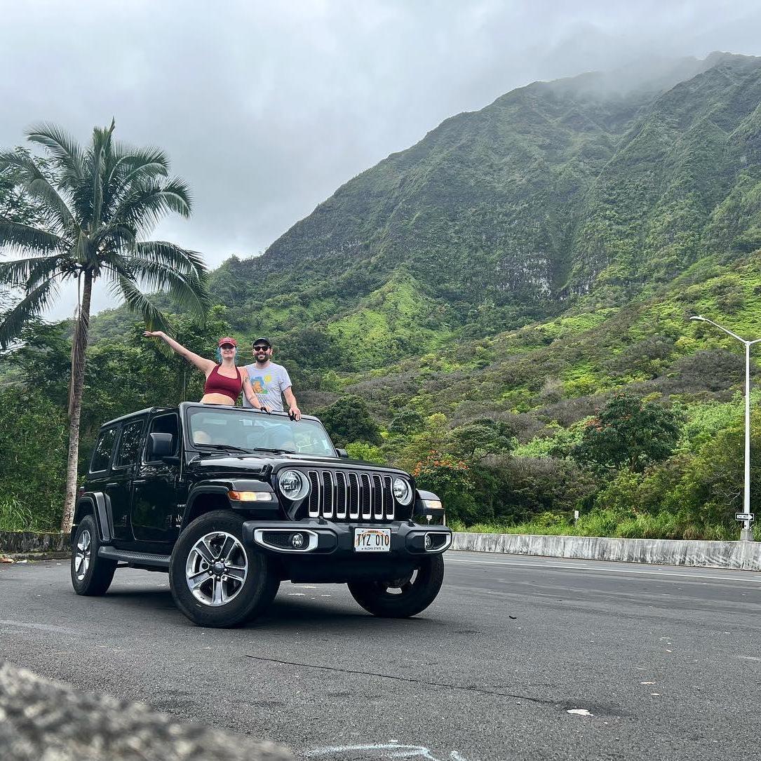 This jeep got us around the entire island of Oahu. It's a small island, but still.
May 2022