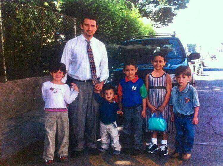 Daniel and his family.