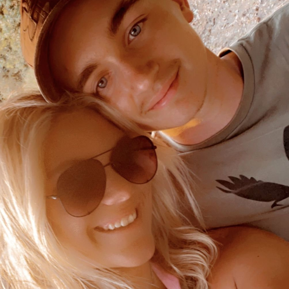 Our very first photo together