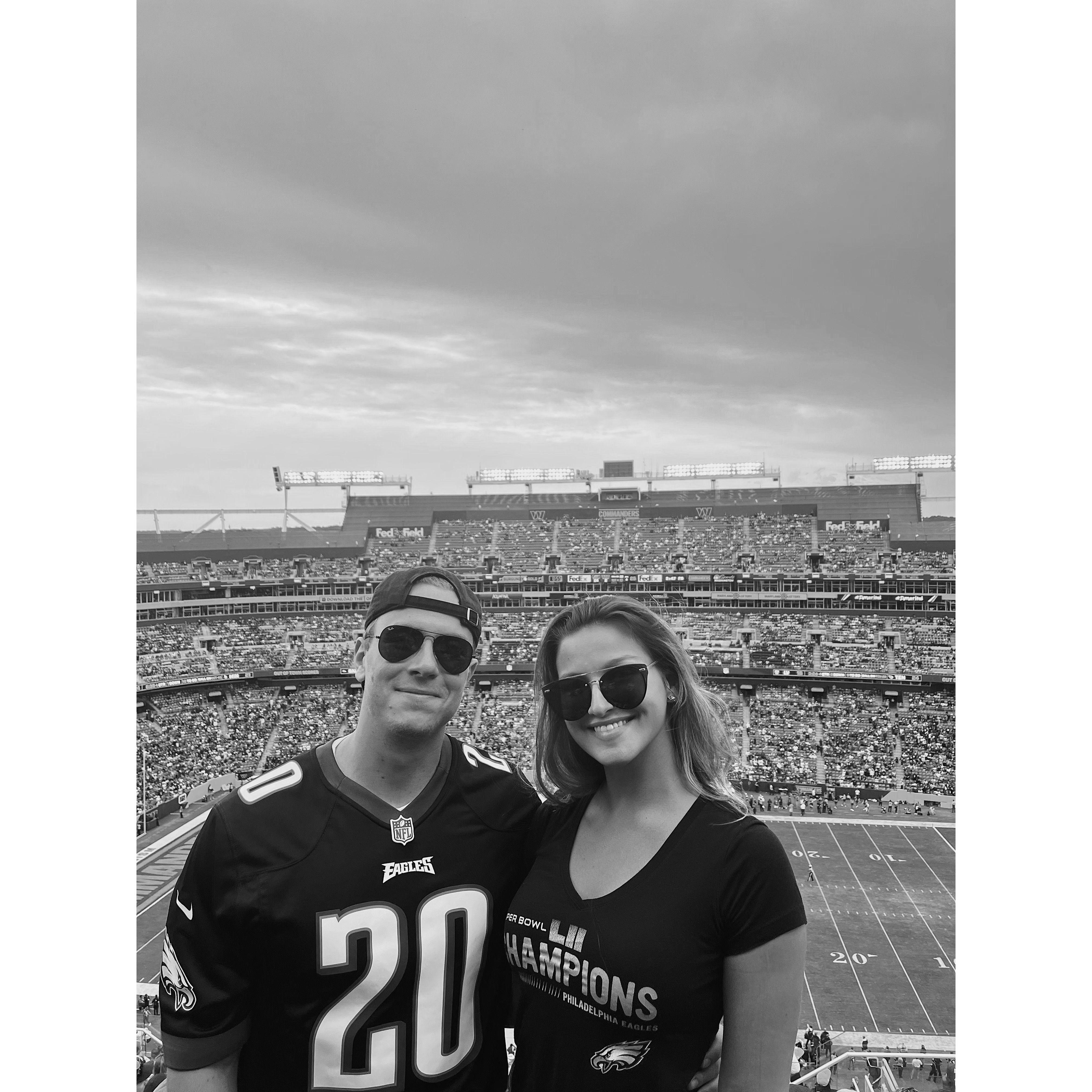 Philadelphia Eagles v. The Washington Commanders
Eagles Win 24-8