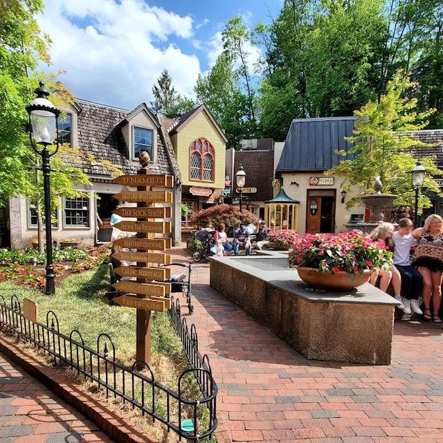 Shopping at The Village