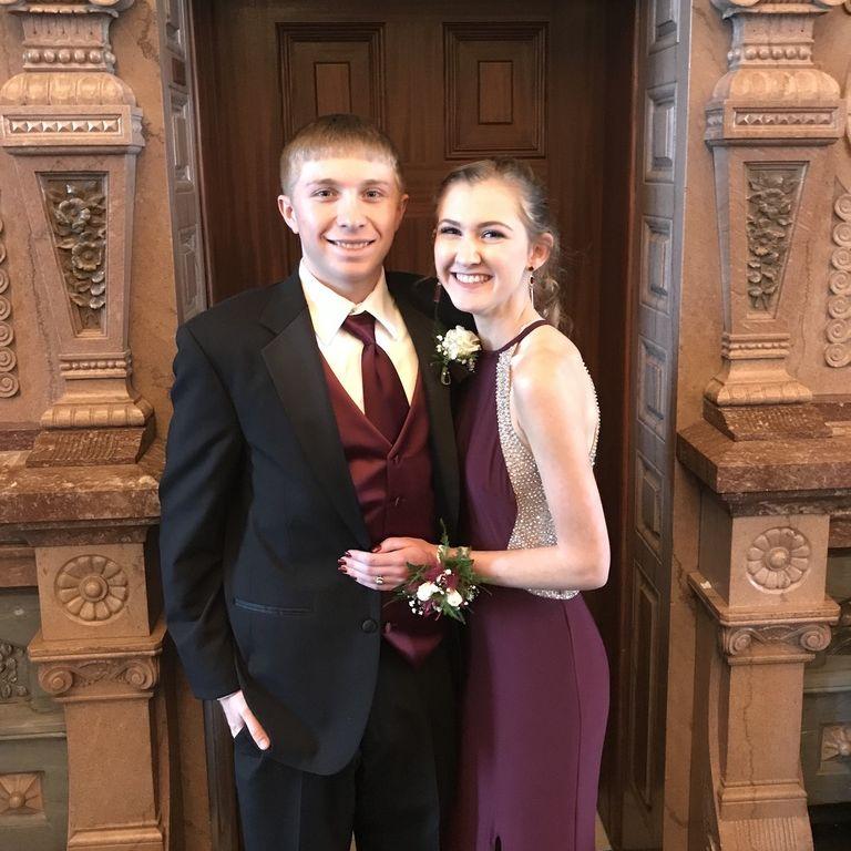 Laine's Senior Prom in 2018