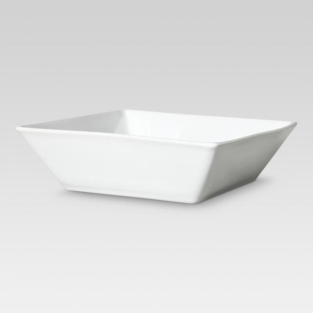Square Porcelain Pasta Bowls (24oz)- Set of 4 - Threshold™