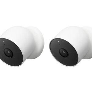 Google Home Security Camera Set of 2