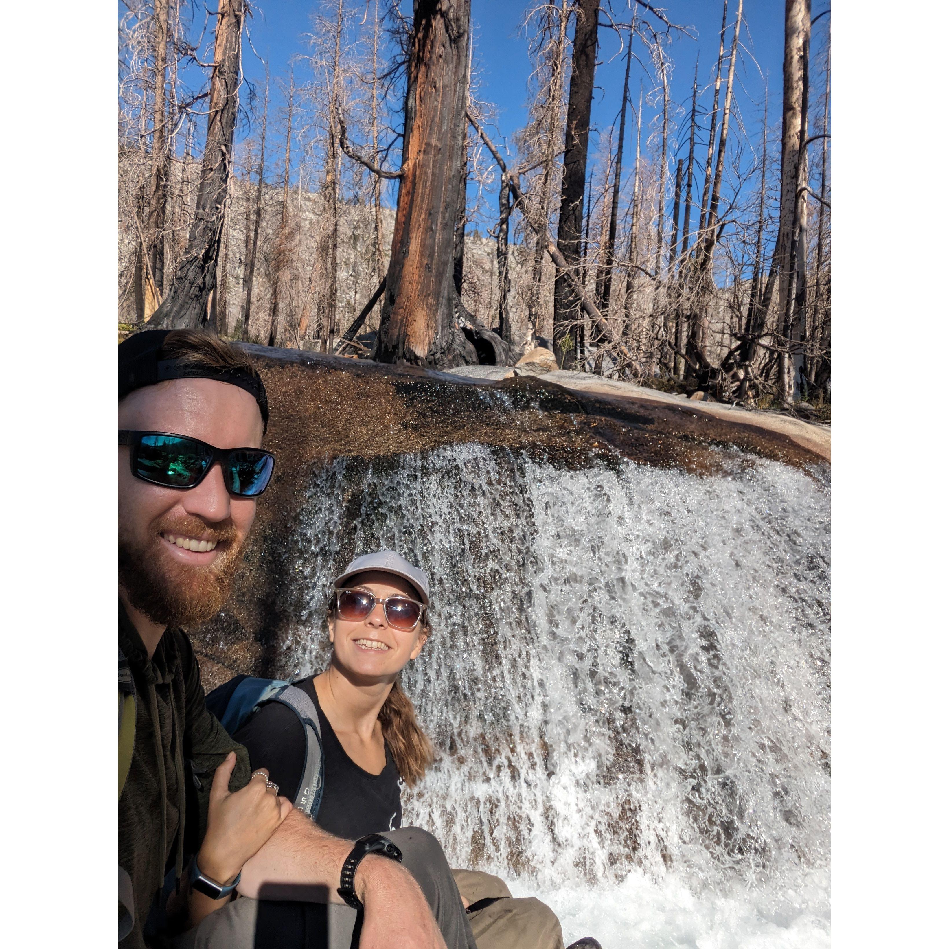 Horsetail falls hike fall 2023