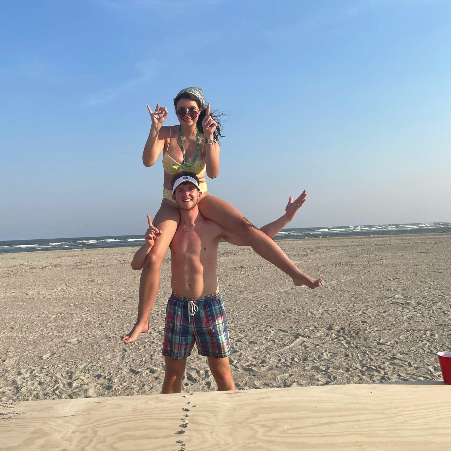 Beach beer die champions of the world! Dream team forever