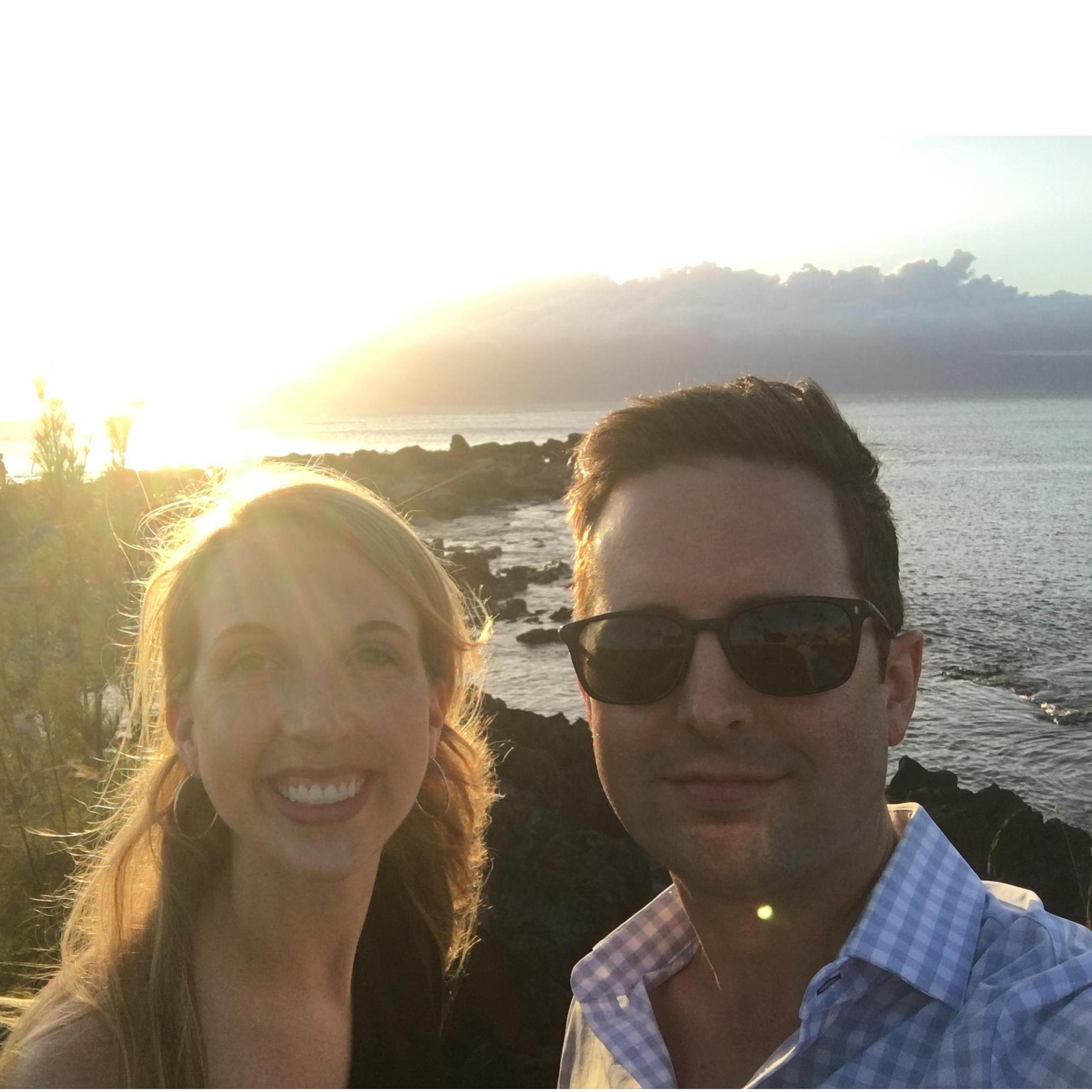 Just before we got engaged.