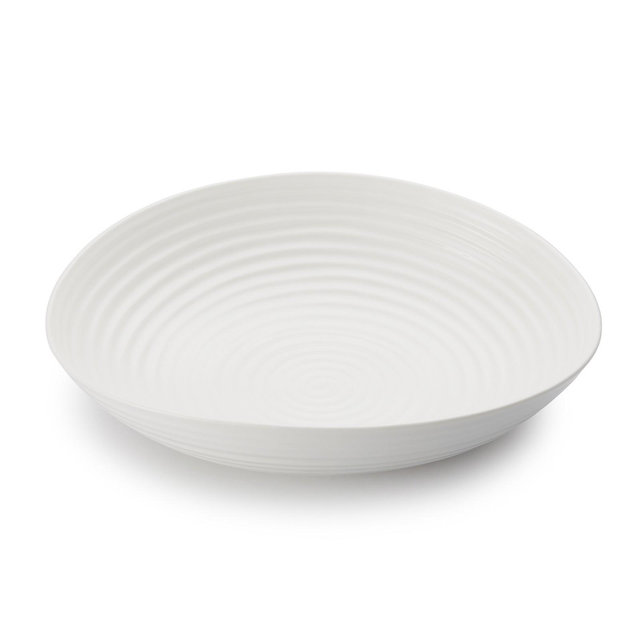 Portmeirion Sophie Conran White 12 Inches Pasta Serving Bowl - 12 Inch