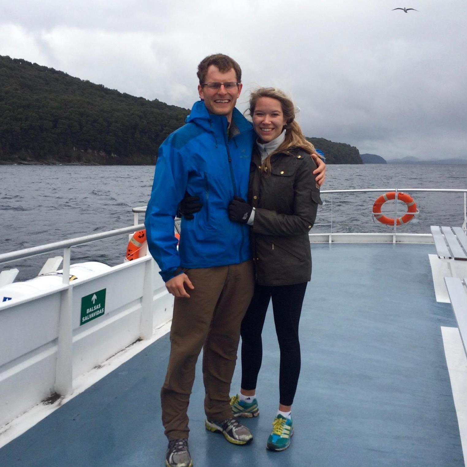 Our first international trip together to Chile and Argentina in 2014