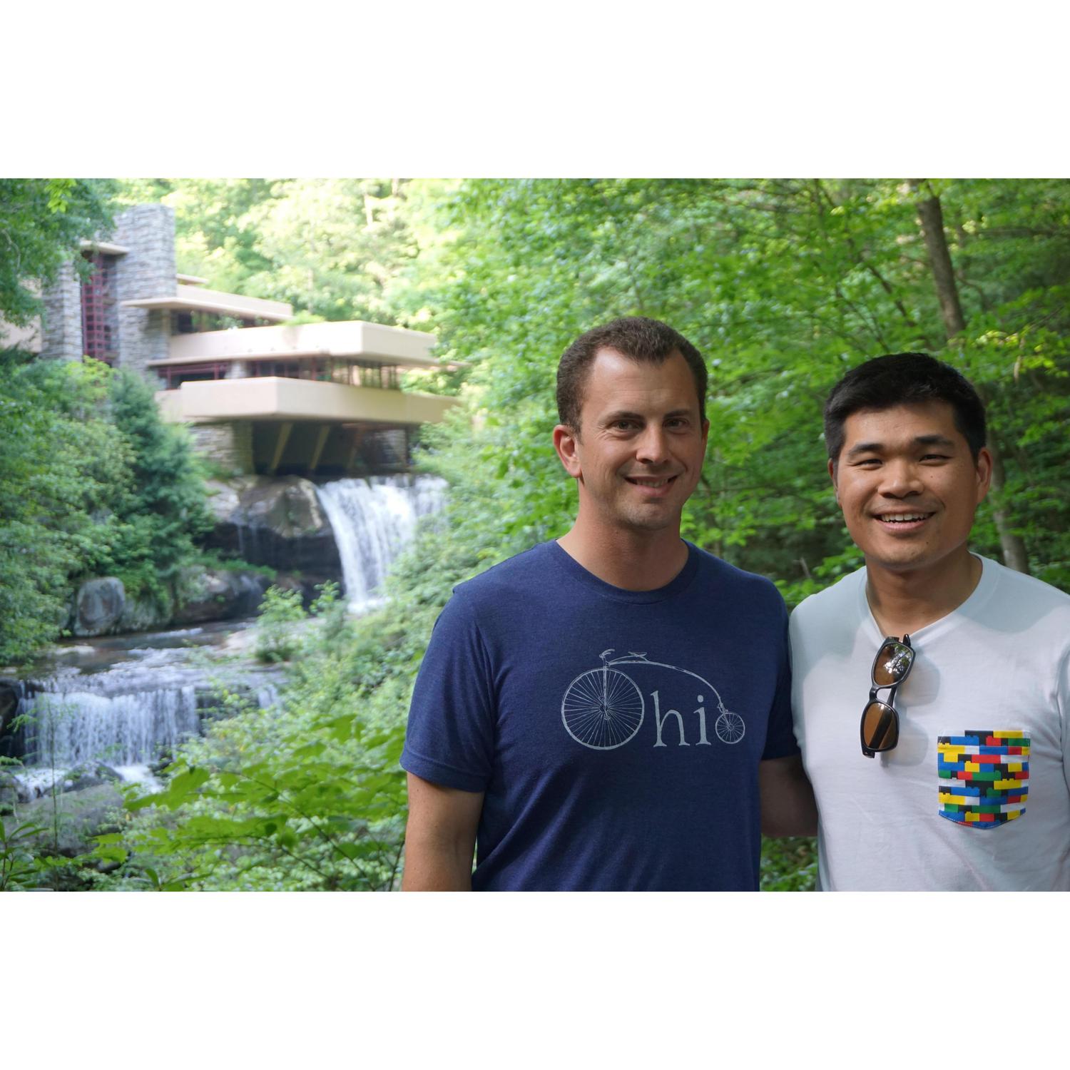A "quick" detour to see Frank Lloyd Wright's Fallingwater on a road trip to New York City