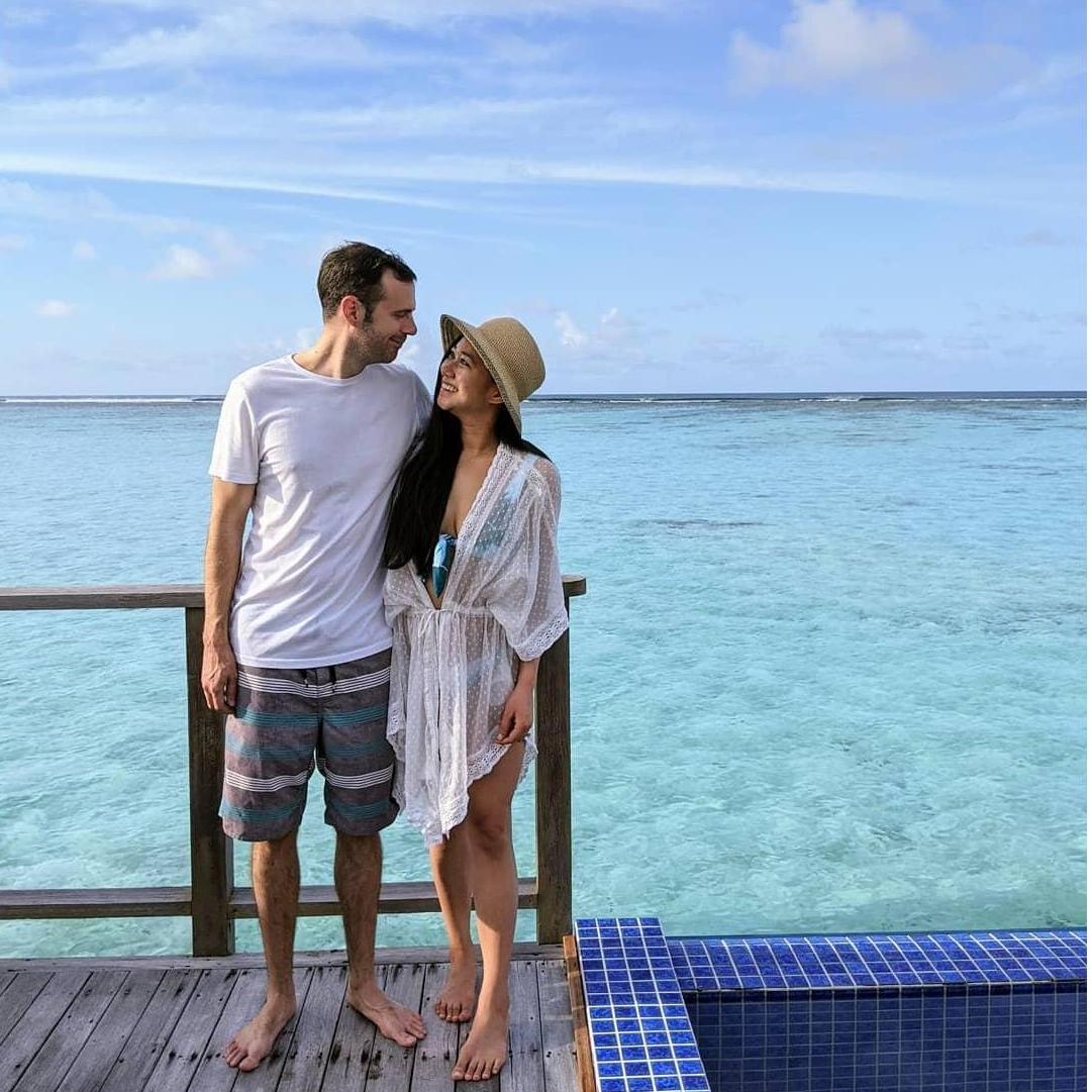 Despite having to post pone our wedding we went on our honeymoon to the Maldives! Hands down one of the best decisions we made :) We're excited to take the second part of our honeymoon in Japan!
