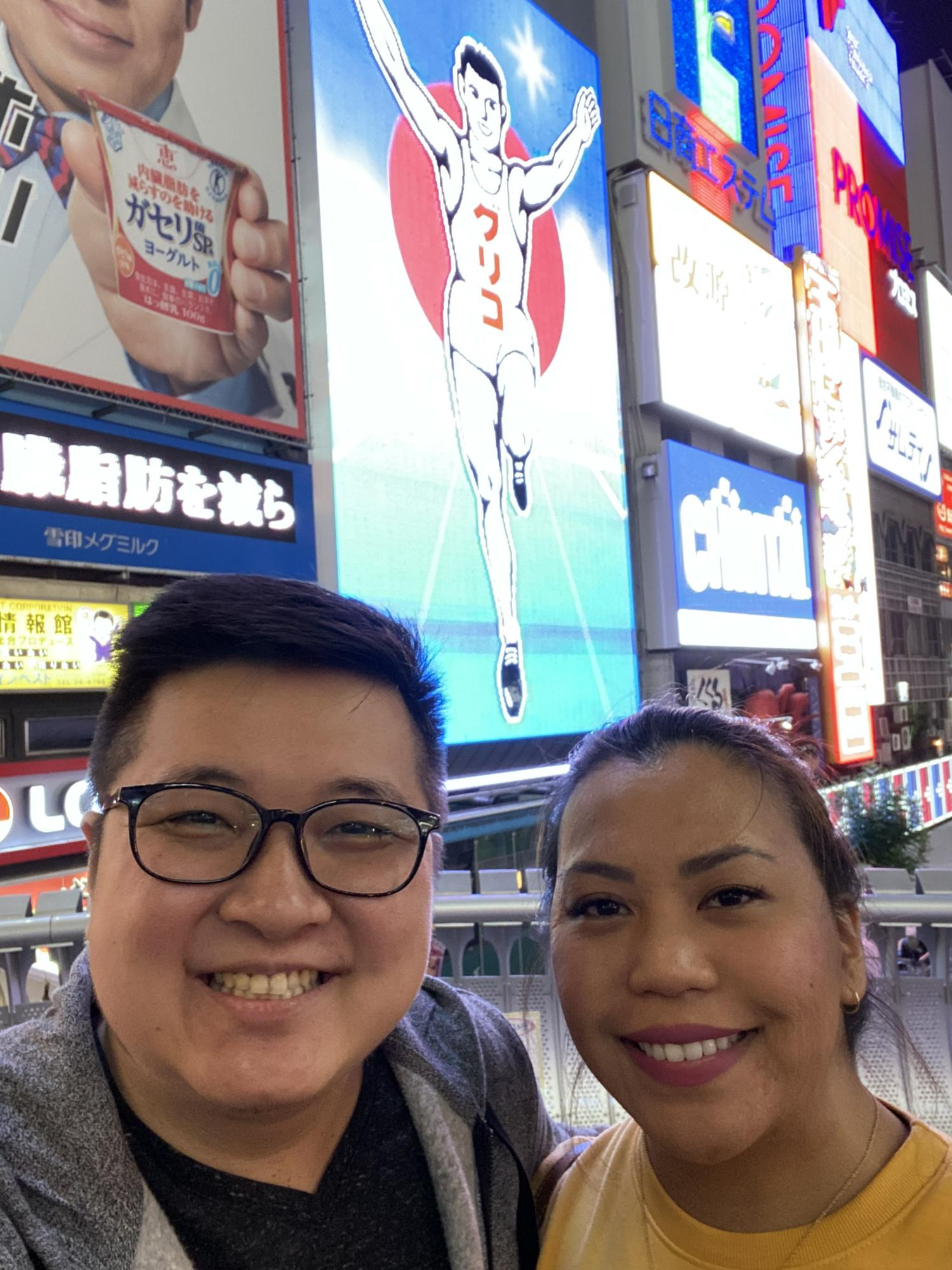(2019) Japan Trip - Osaka, Dontonbori Glico Man Sign