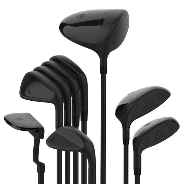 Stix Golf 9 Club Set - Unisex - Black - 9 Clubs - Graphite Shafts - Premium Materials, Modern Design, Quality