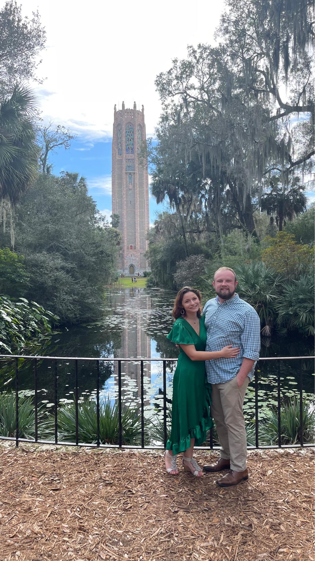 Steve surprised Nichole with a trip to Bok Tower Garden