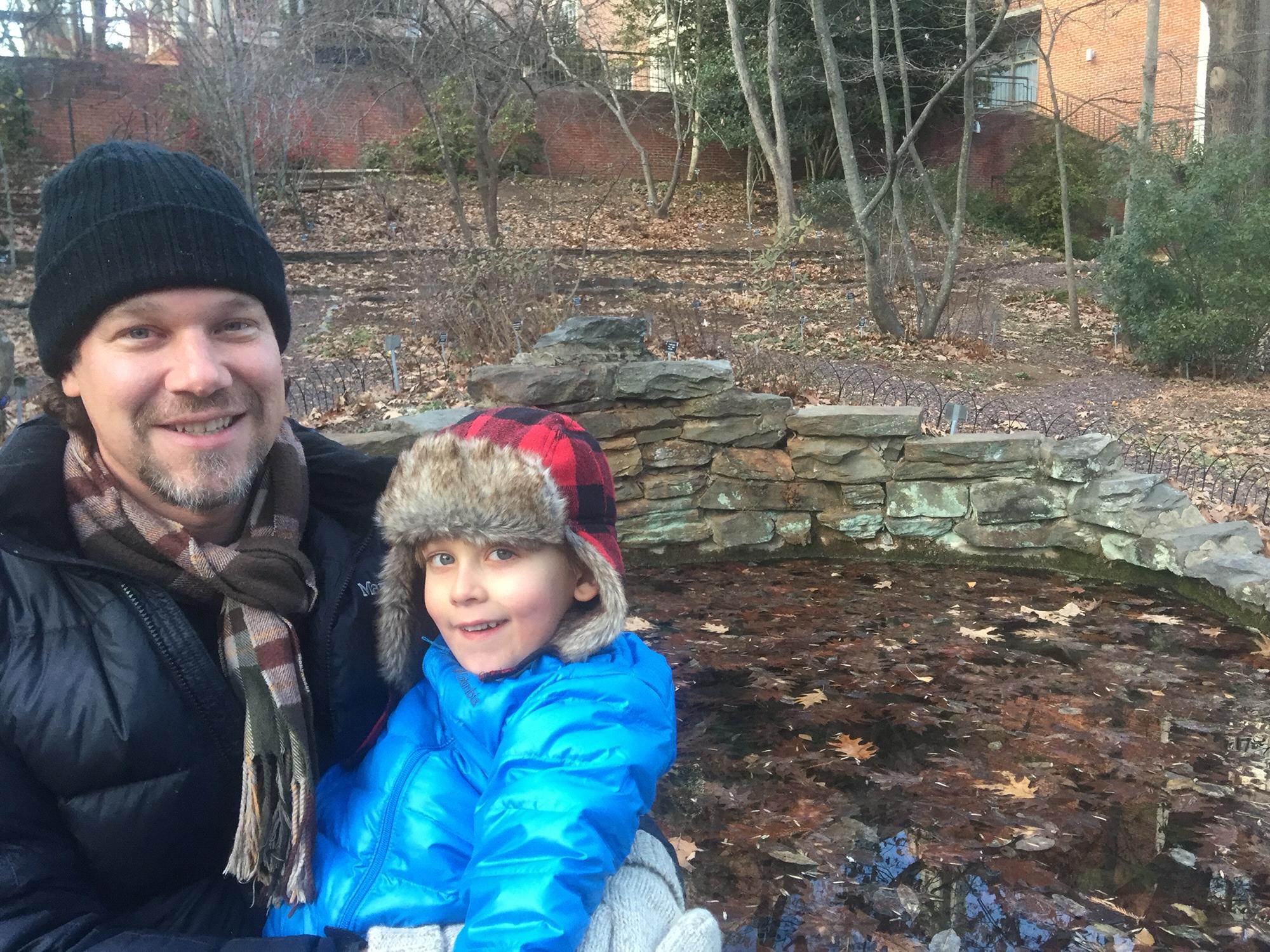 Quin and Uncle Chad