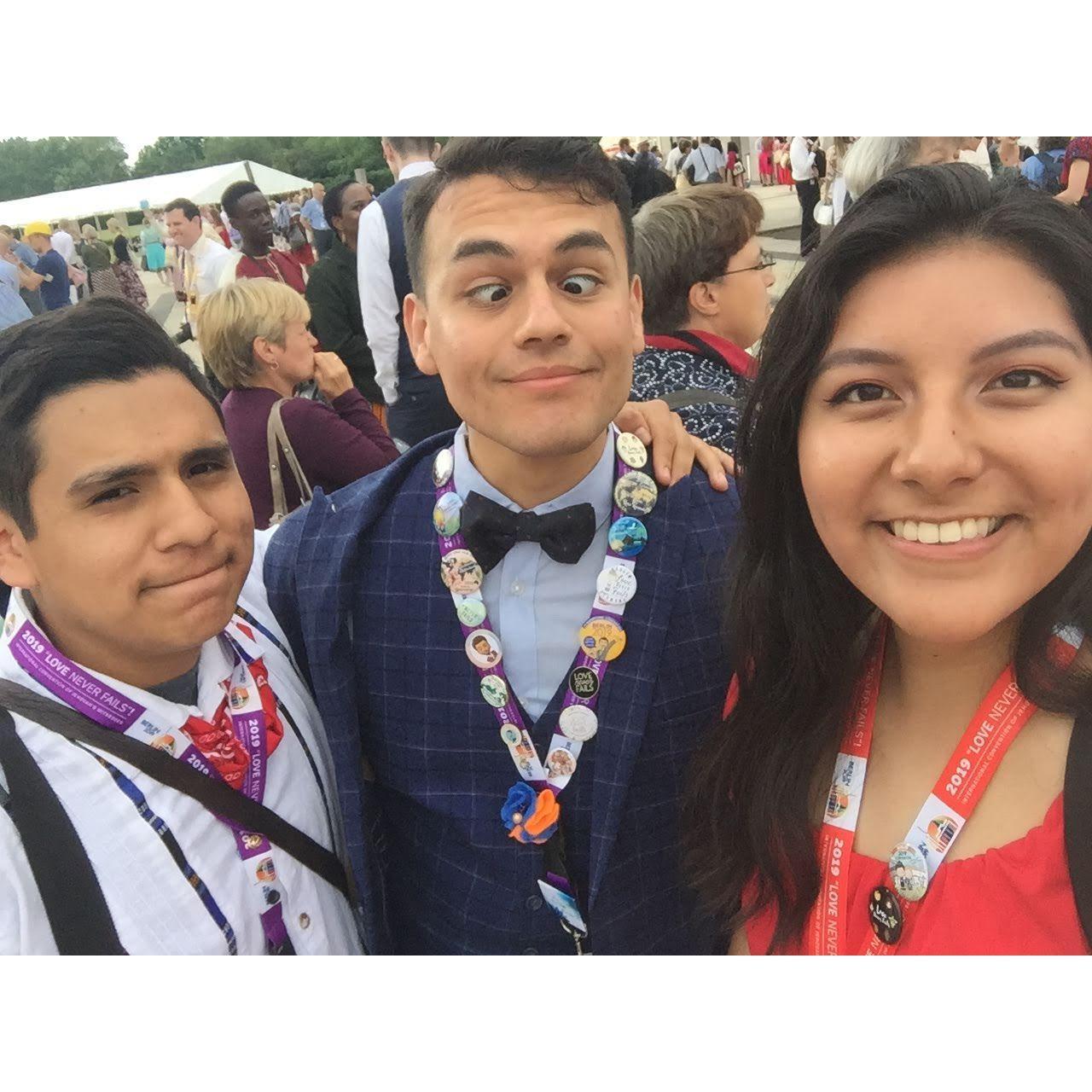 2019 international assembly, where they meet for the first time