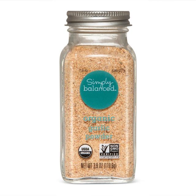 Organic Granulated Garlic - 3.9oz - Simply Balanced™