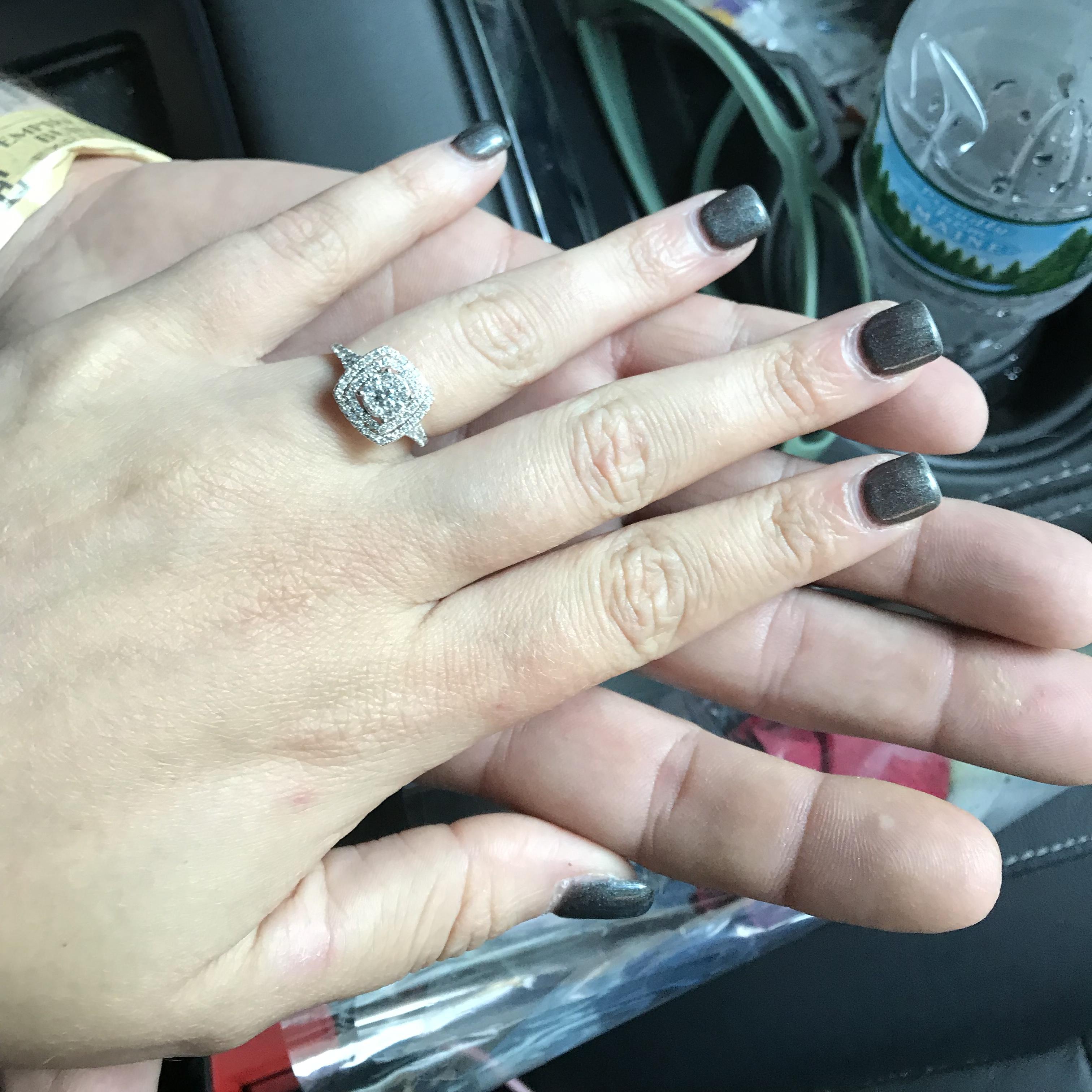 After Josh proposed in Central Park New York (: