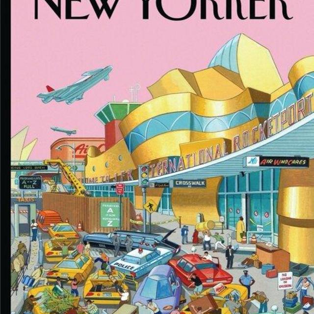 J.F.K. International Rocketport - 1000pc Jigsaw Puzzle by New York Puzzle Company NEW
