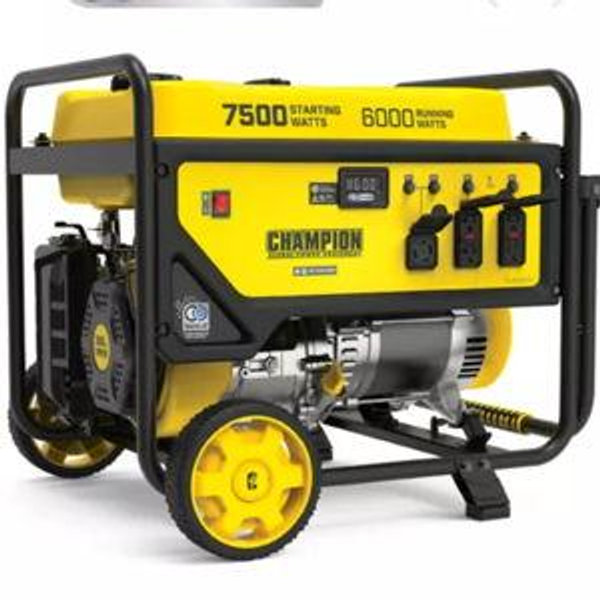 Large 7,500-watt house sized generator!