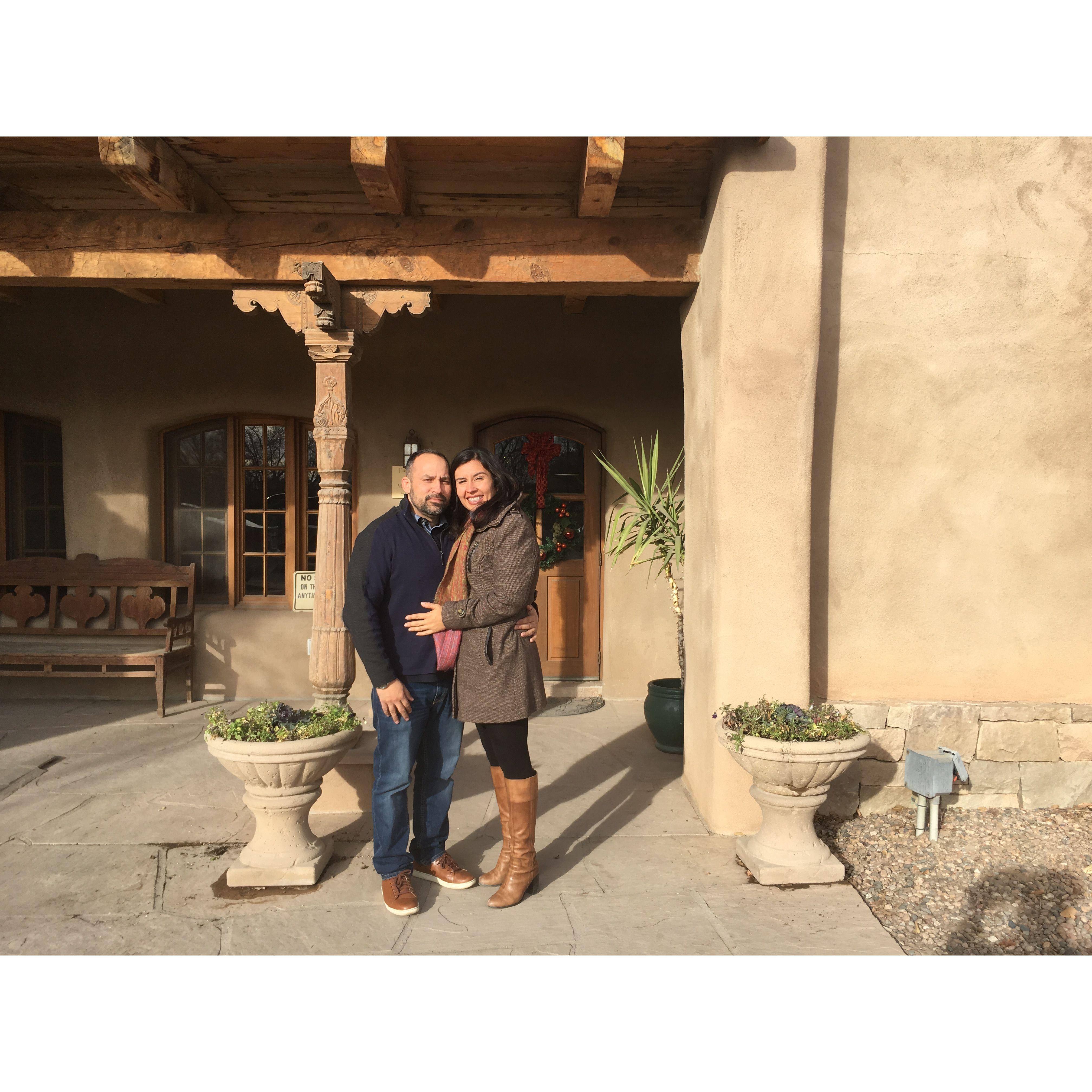 We think this is the first picture we ever took together. At a winery in 2017.