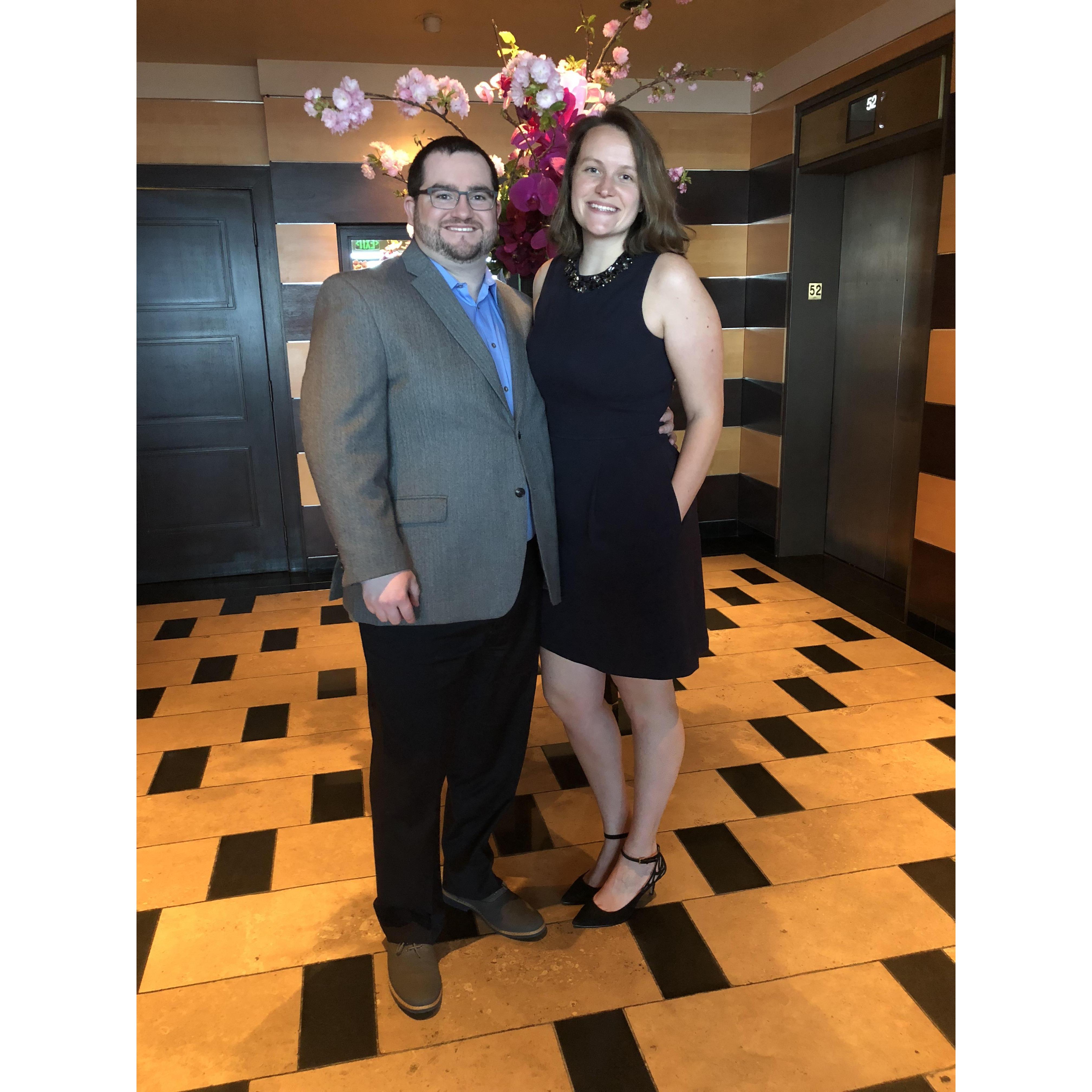 Top of the Hub, Boston 
6 Years Together, 2018