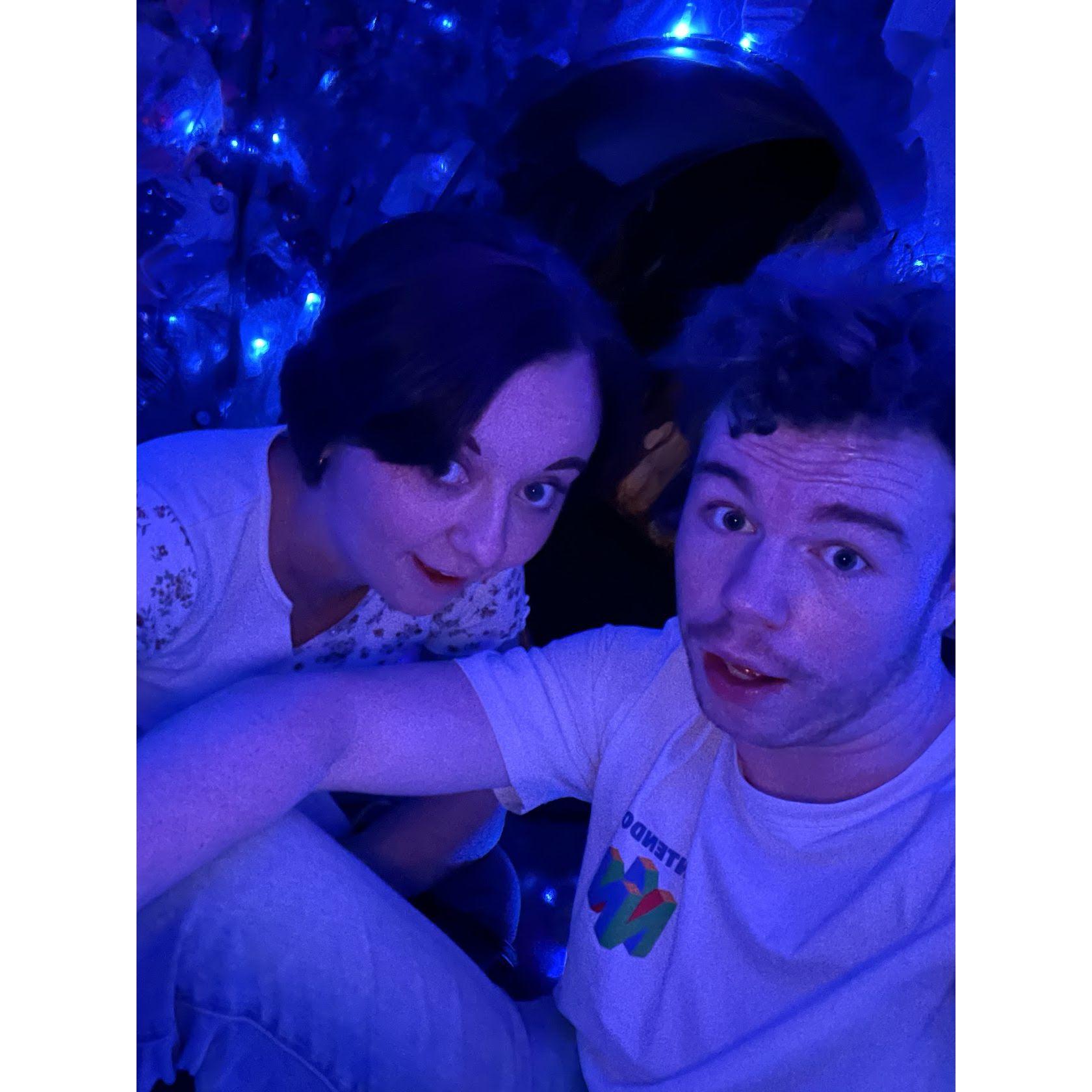 Santa Fe Meow Wolf adventures! 🎨🌟