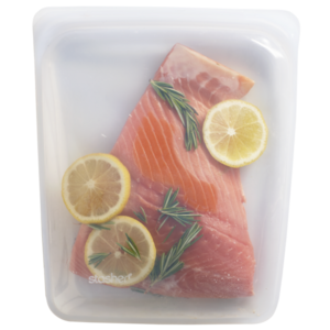 Reusable Silicone Half-Gallon Bag - Clear