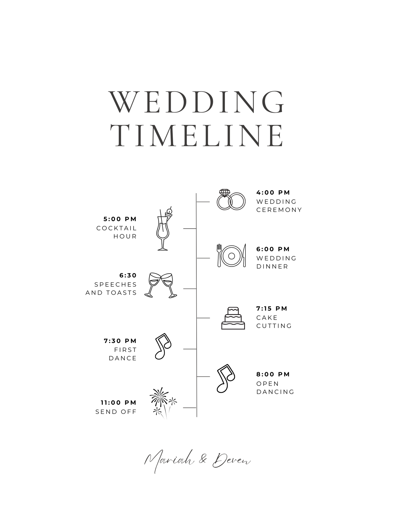 The Wedding Website of Mariah Ulery and Deven Summers