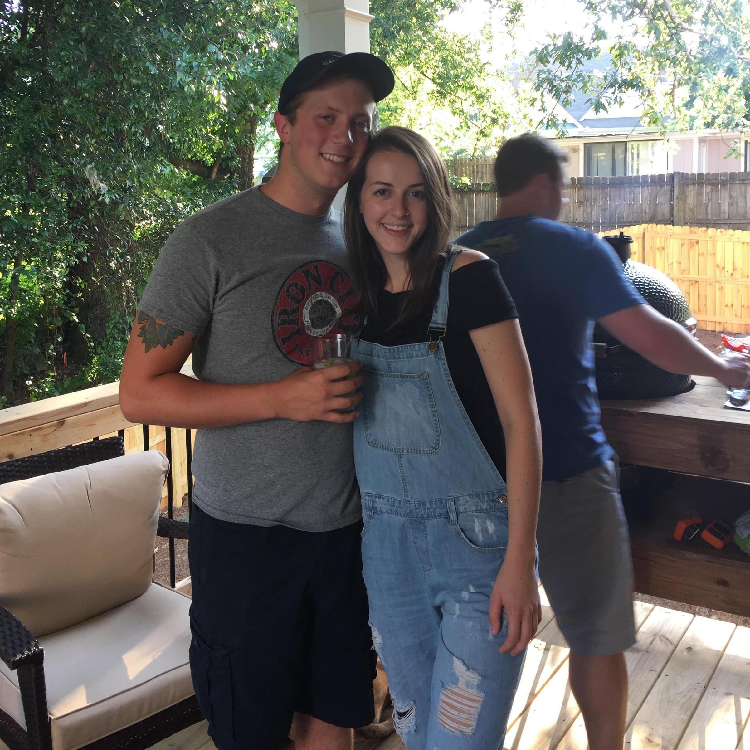 With our favorite grill master, Taylor!