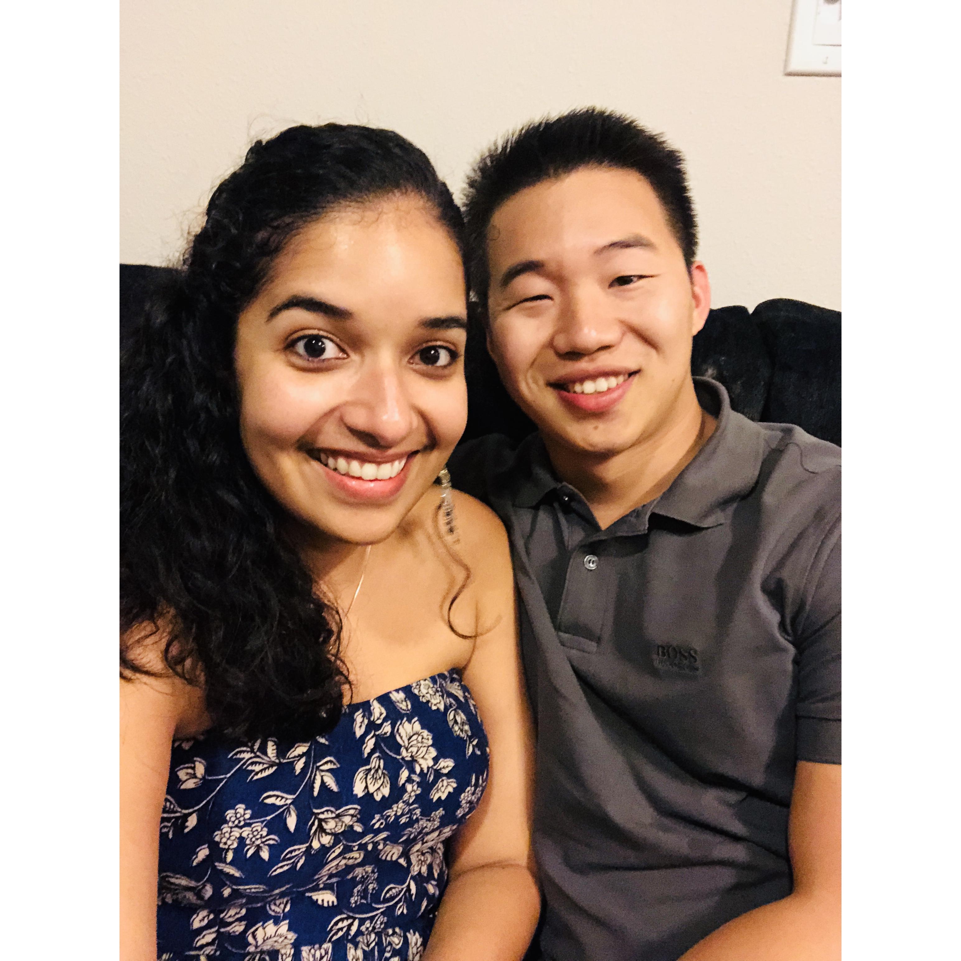 "Facebook official" picture!