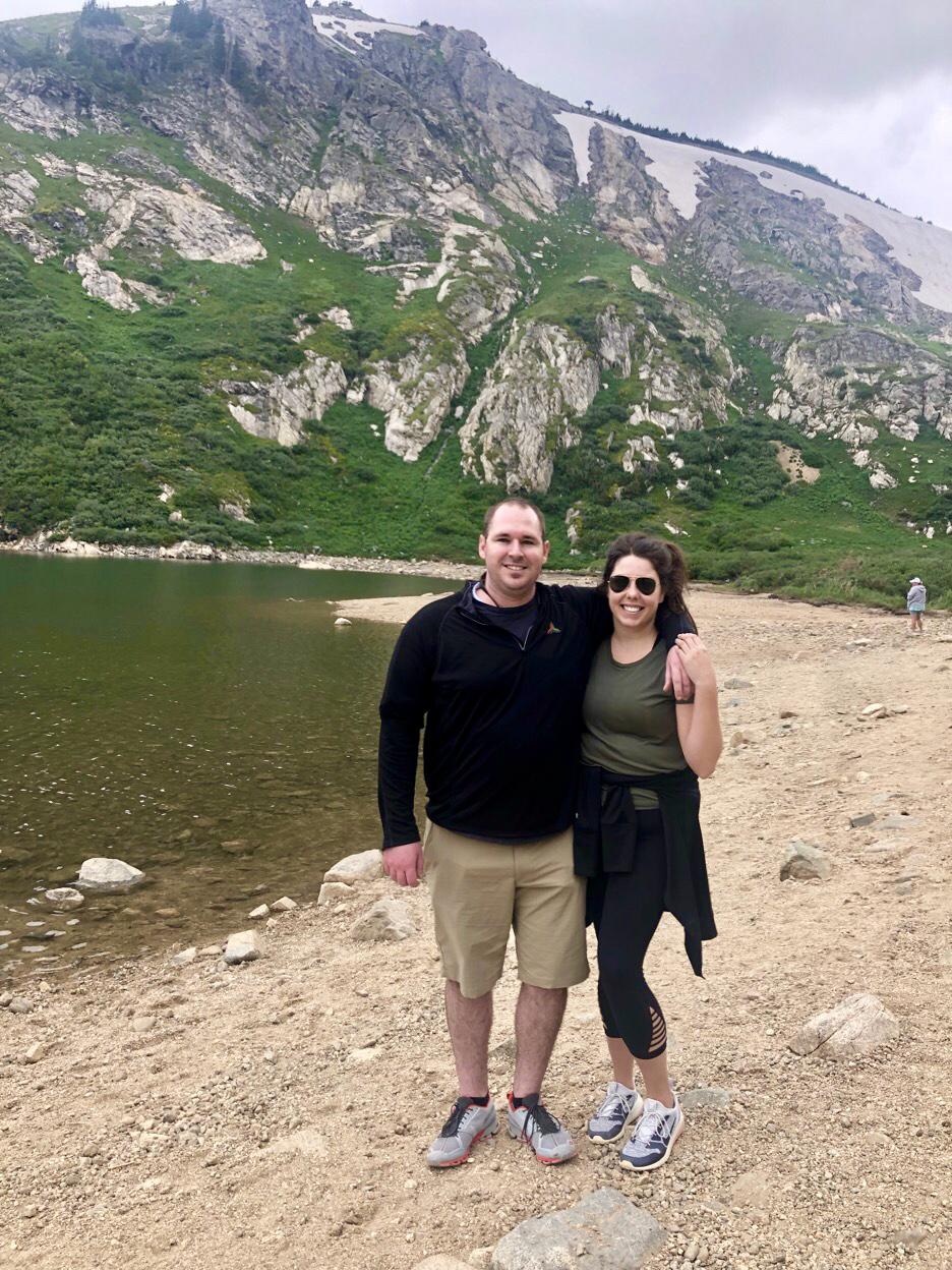 St. Mary's Glacier and our first trip together