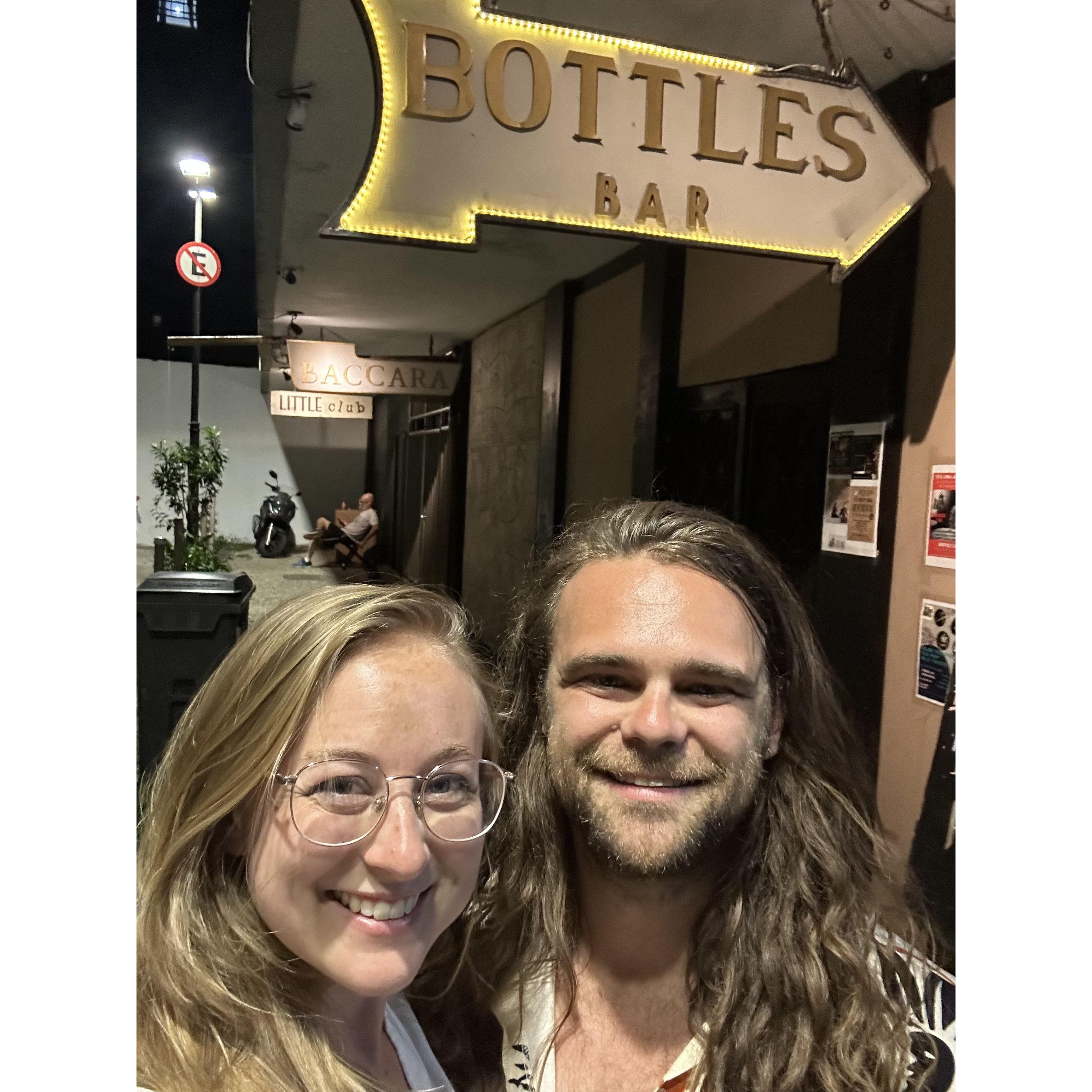 The day we got engaged! (Rio de Janeiro, Brazil)