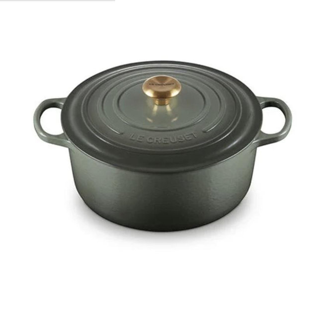 Signature Round Dutch Oven - 7.25 qt (color Thyme)