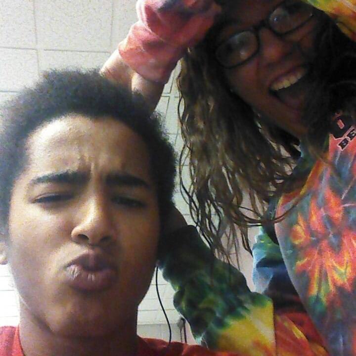 2010, our first photo together in high school