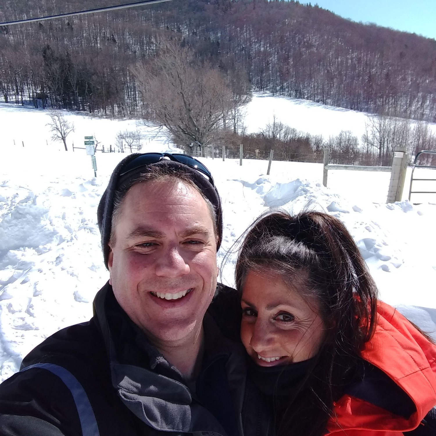 Snow Shoeing at Merk State Forest in Vermont