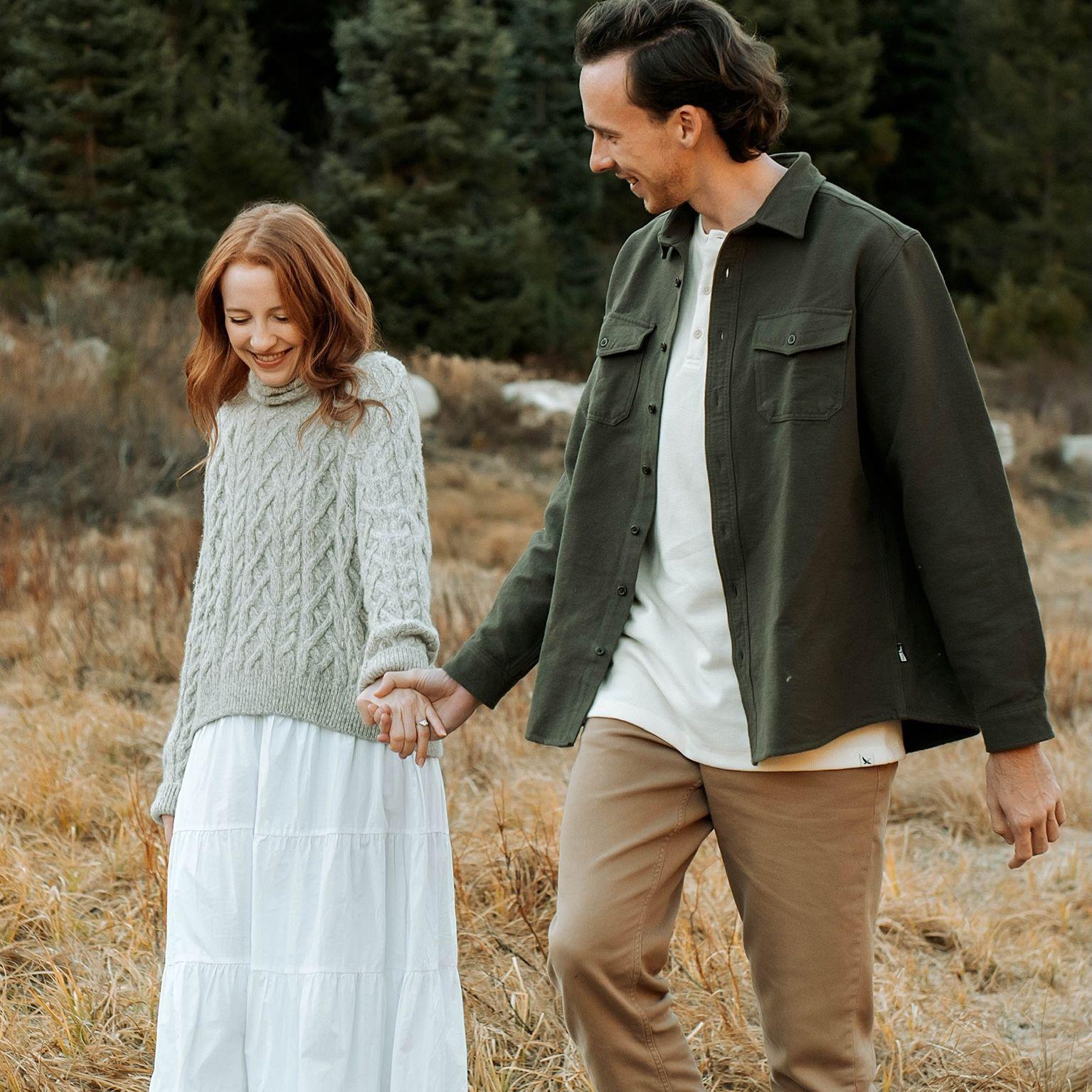 Shout out to Connor's incredibly talented mother for taking our engagement photos!