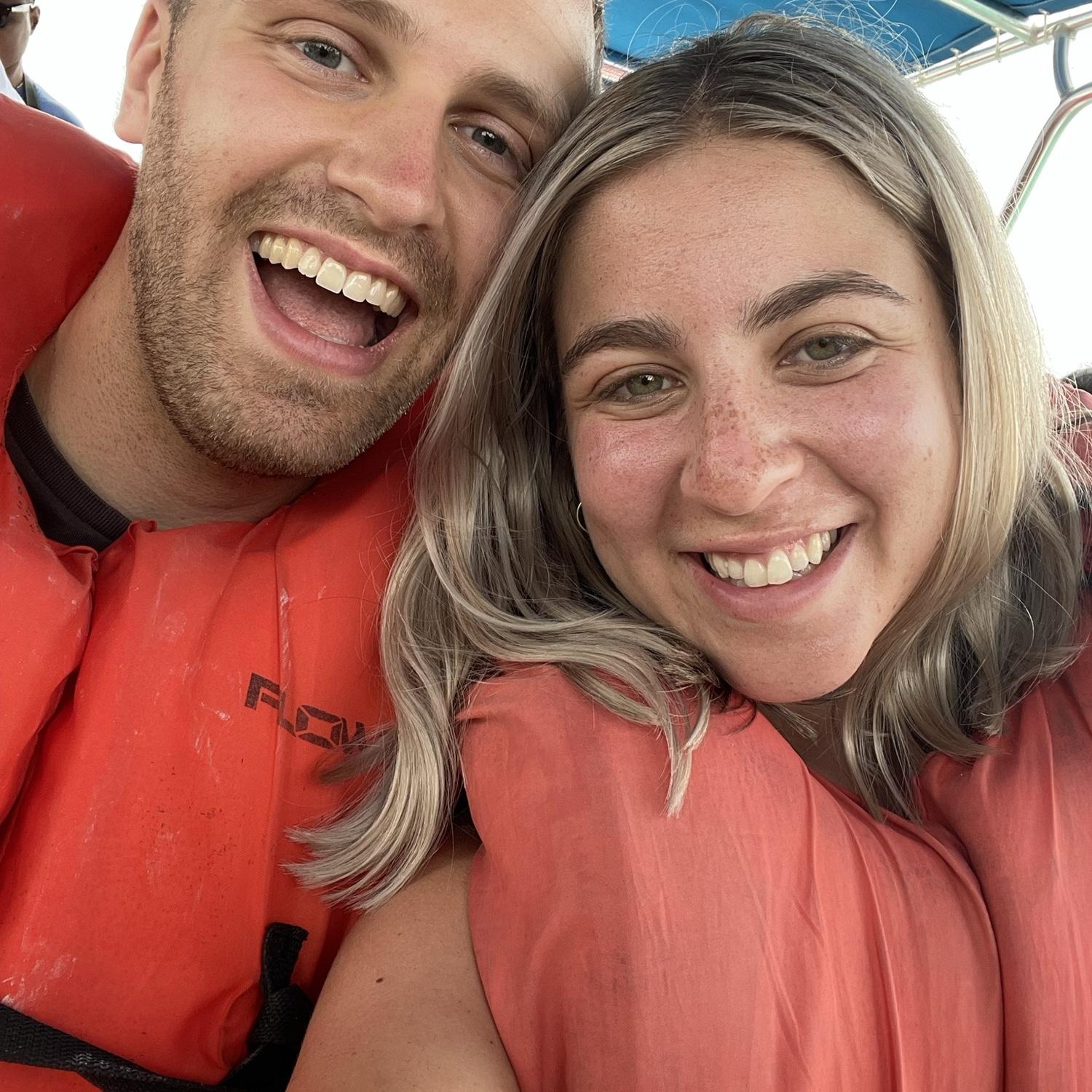 A snorkel boat ride in Punta Cana!